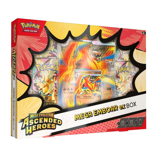 Ascended Heroes Mega Emboar ex Box - ENG