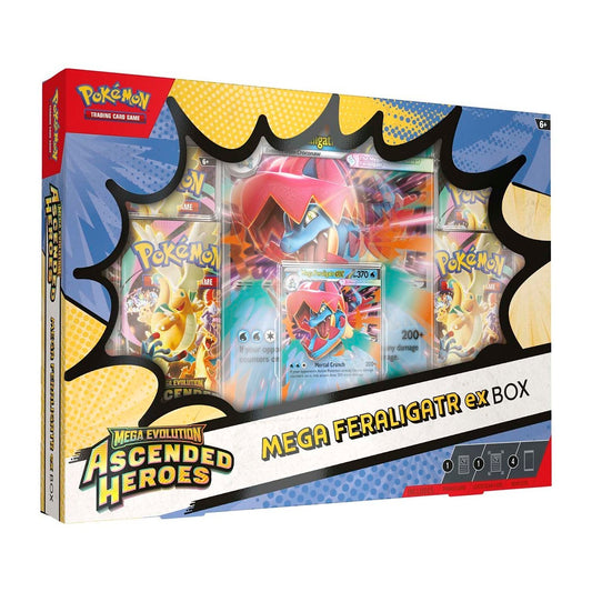Ascended Heroes Mega Feraligatr ex Box - ENG