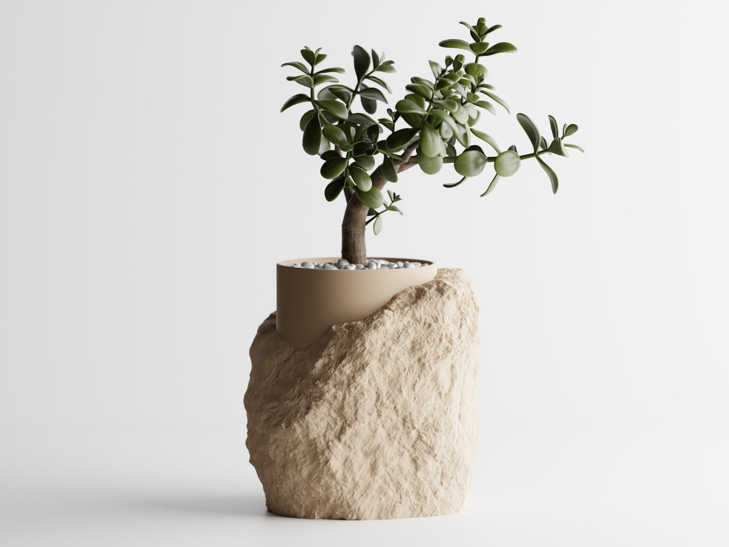 Vaso imitação de Pedra