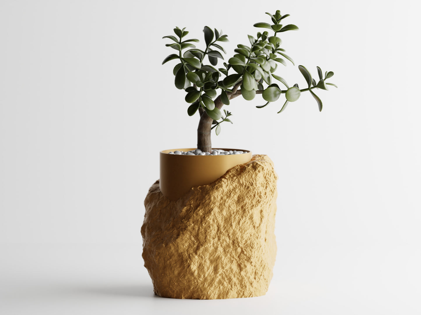 Vaso imitação de Pedra