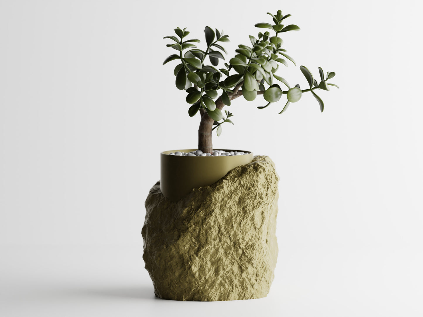 Vaso imitação de Pedra