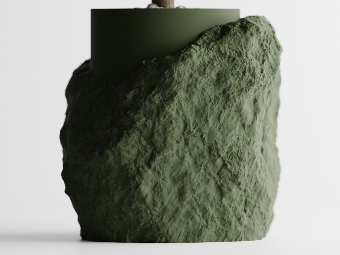 Vaso imitação de Pedra