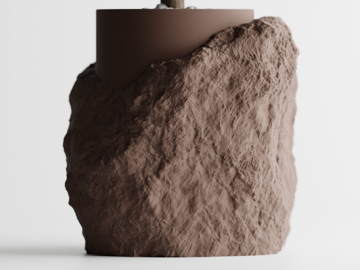 Vaso imitação de Pedra