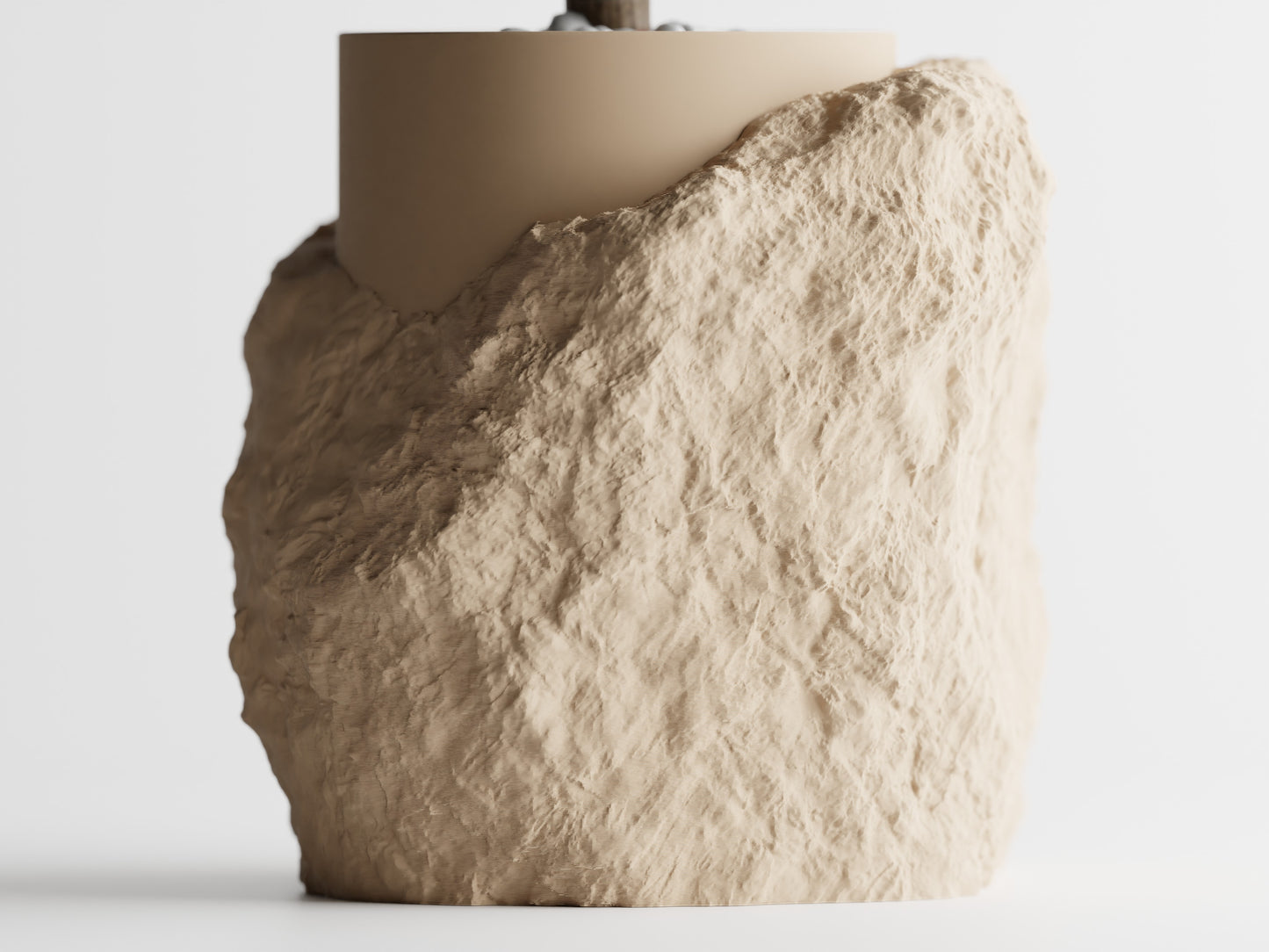 Vaso imitação de Pedra
