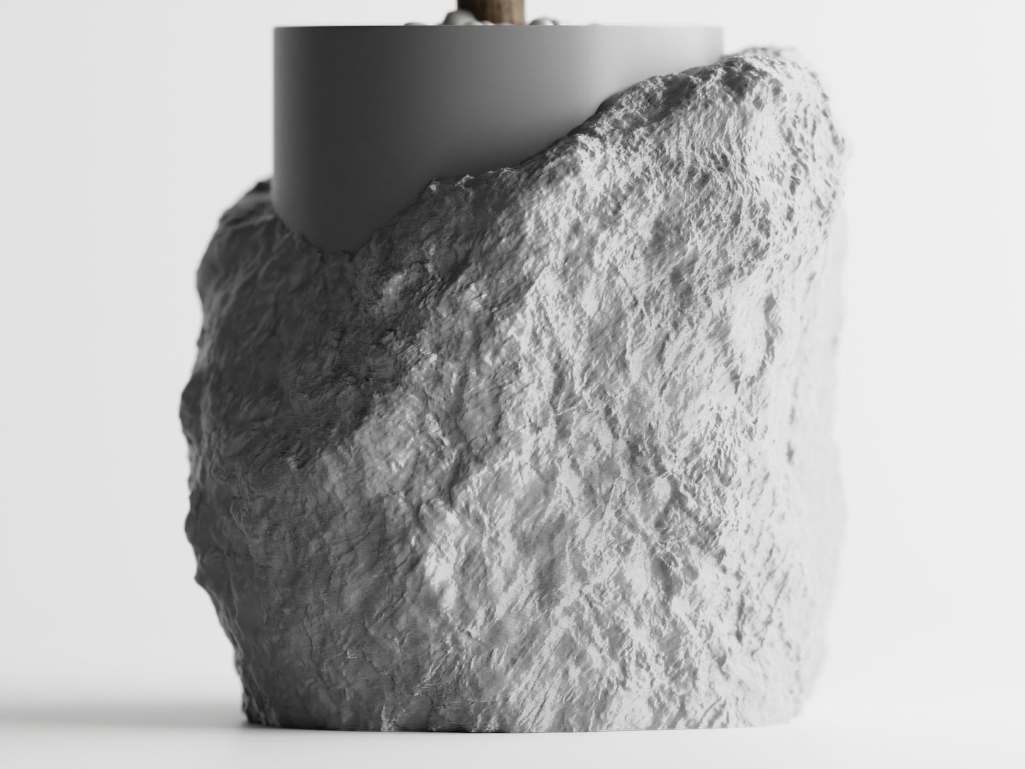 Vaso imitação de Pedra
