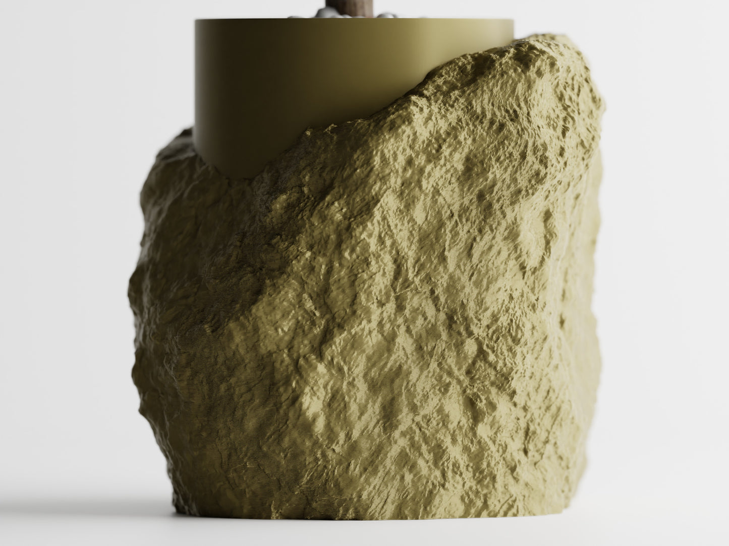Vaso imitação de Pedra