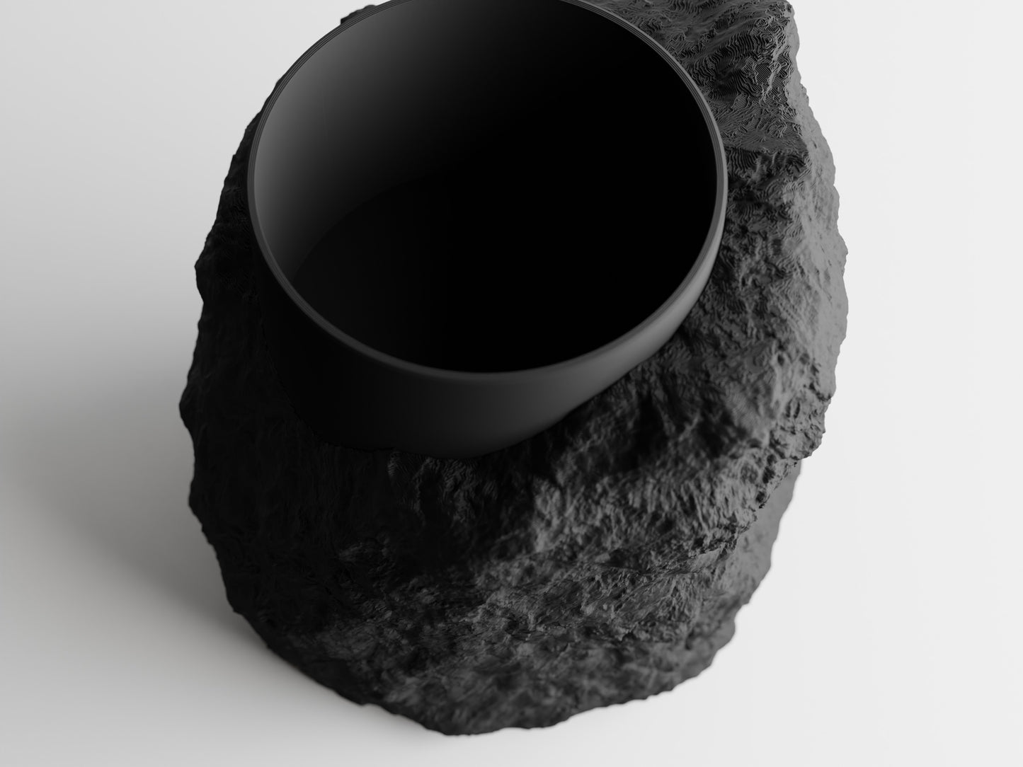 Vaso imitação de Pedra