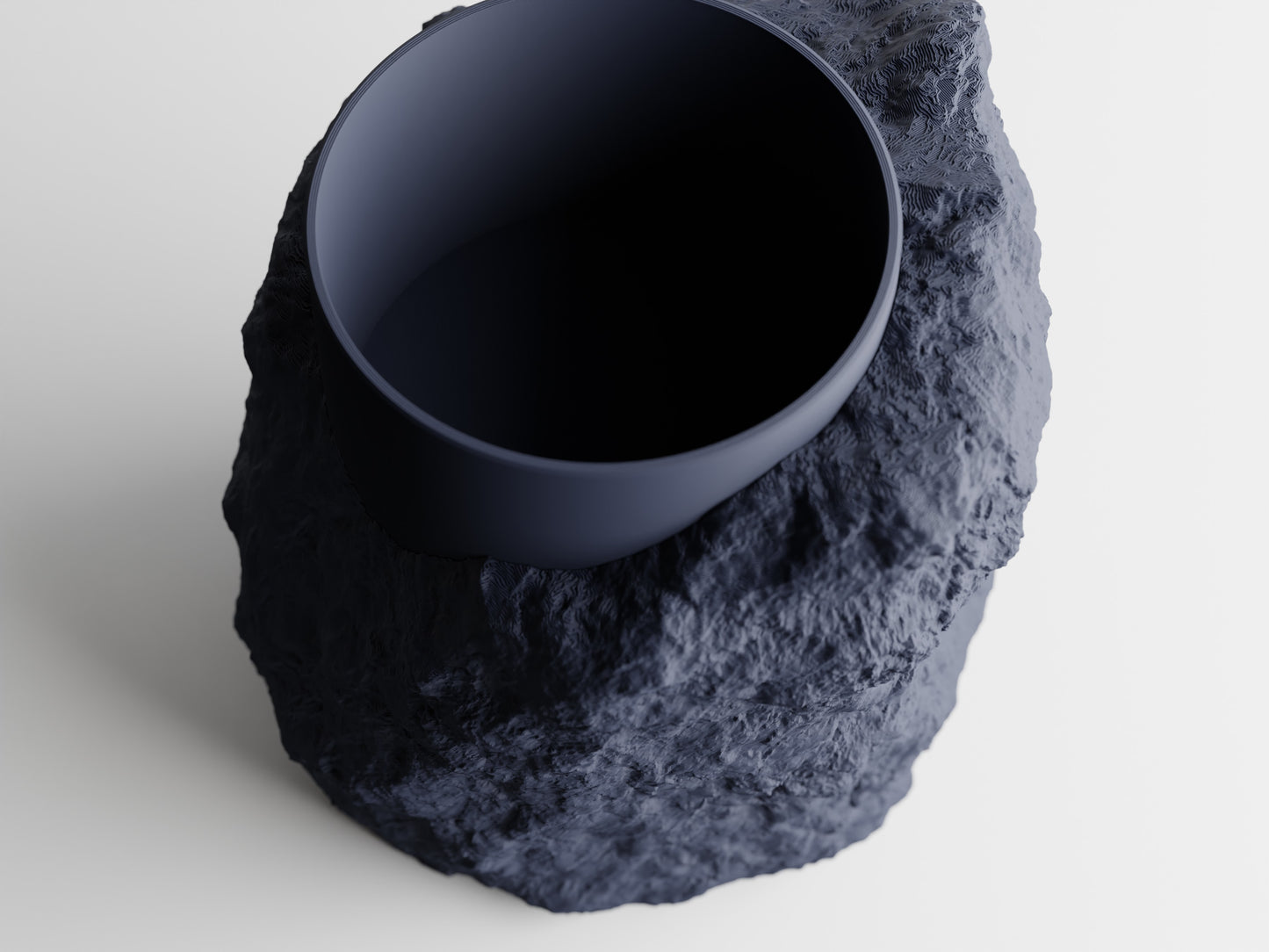 Vaso imitação de Pedra