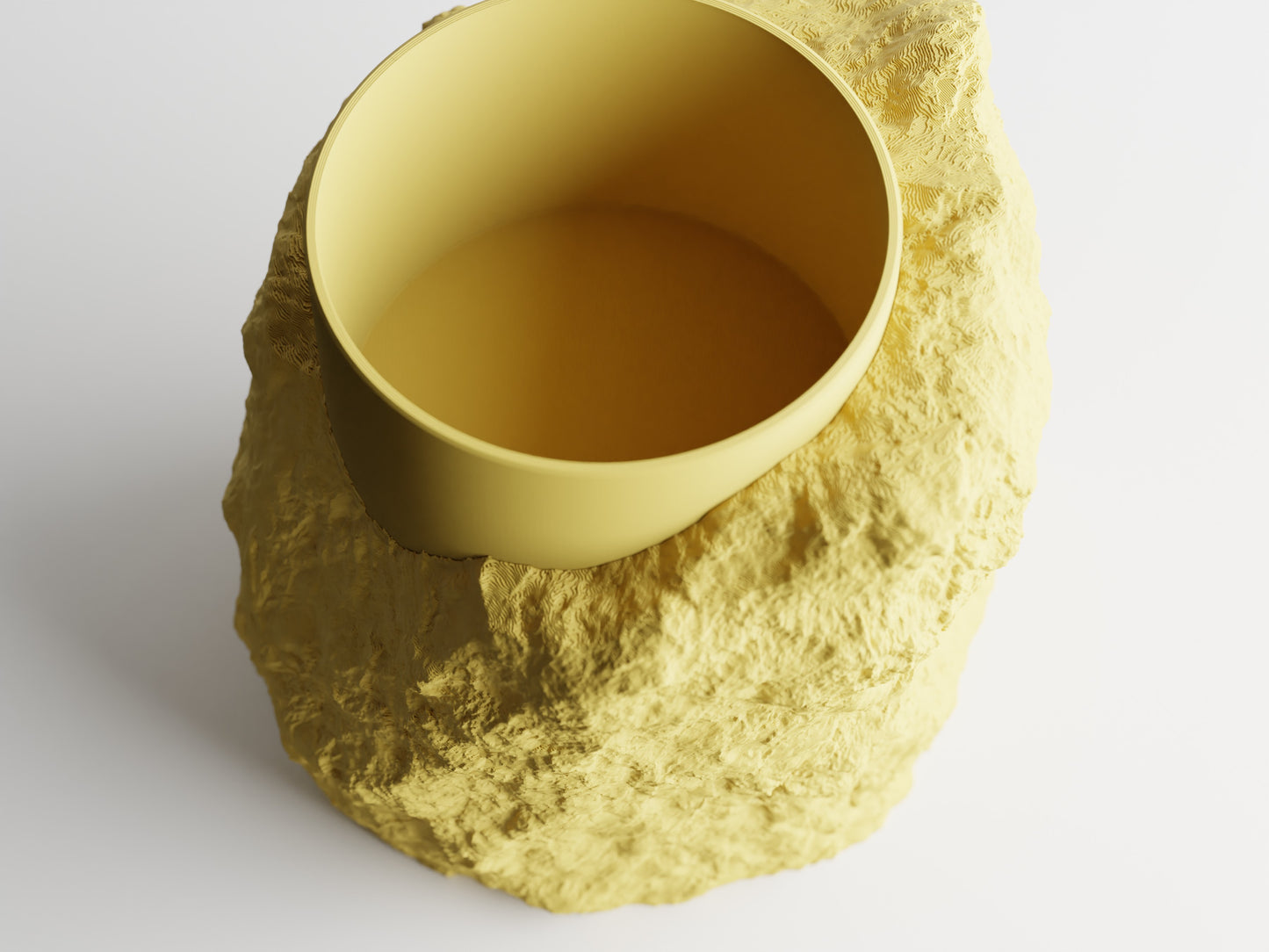 Vaso imitação de Pedra