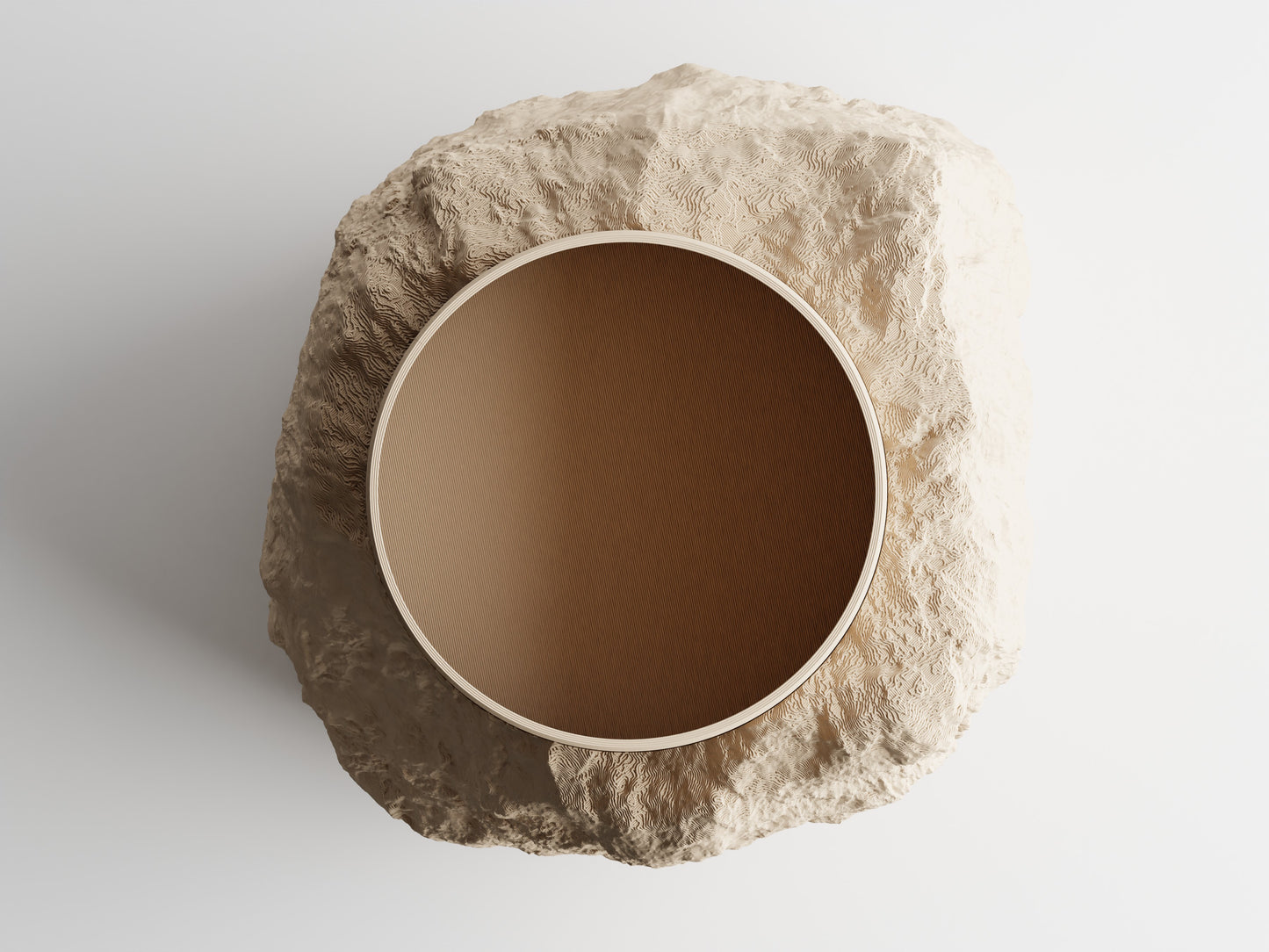Vaso imitação de Pedra