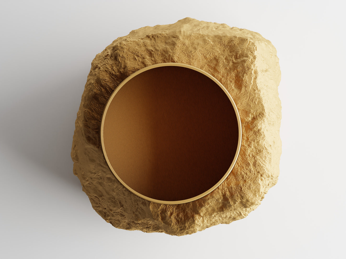 Vaso imitação de Pedra